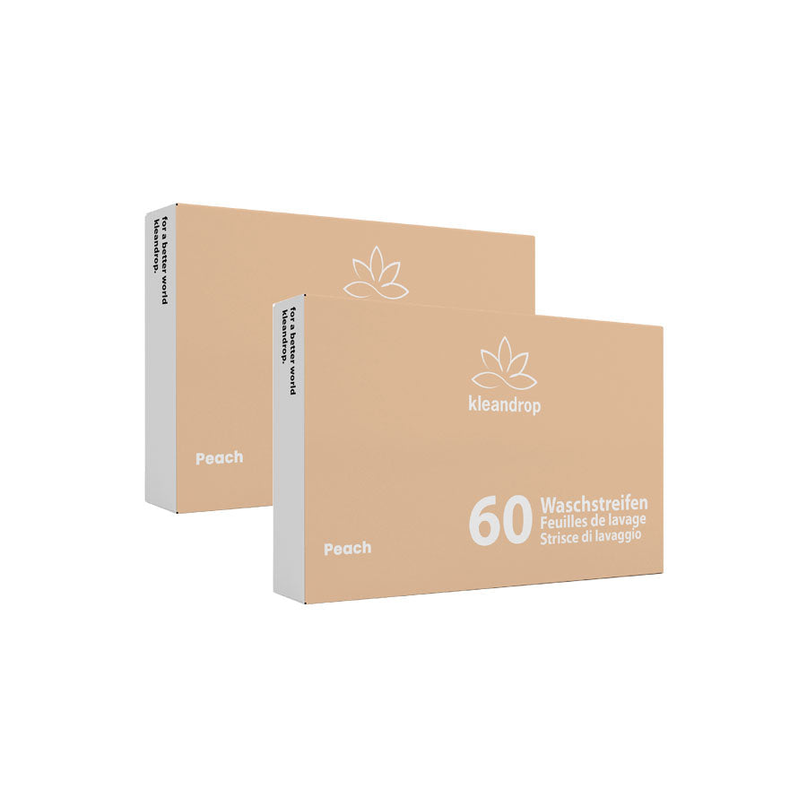 Waschstreifen Peach, 180 Streifen