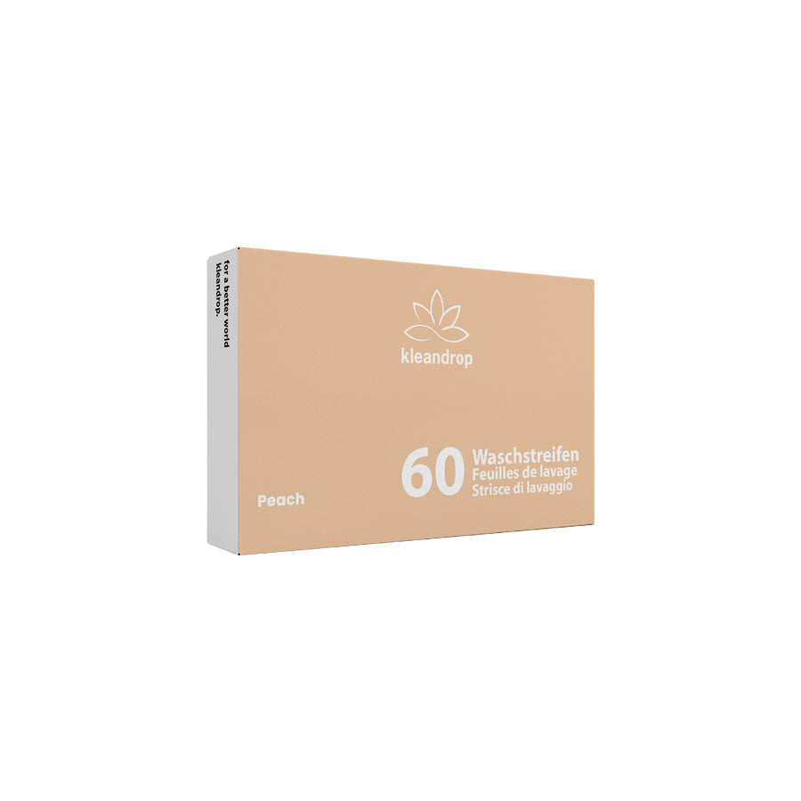 Waschstreifen Peach, 180 Streifen