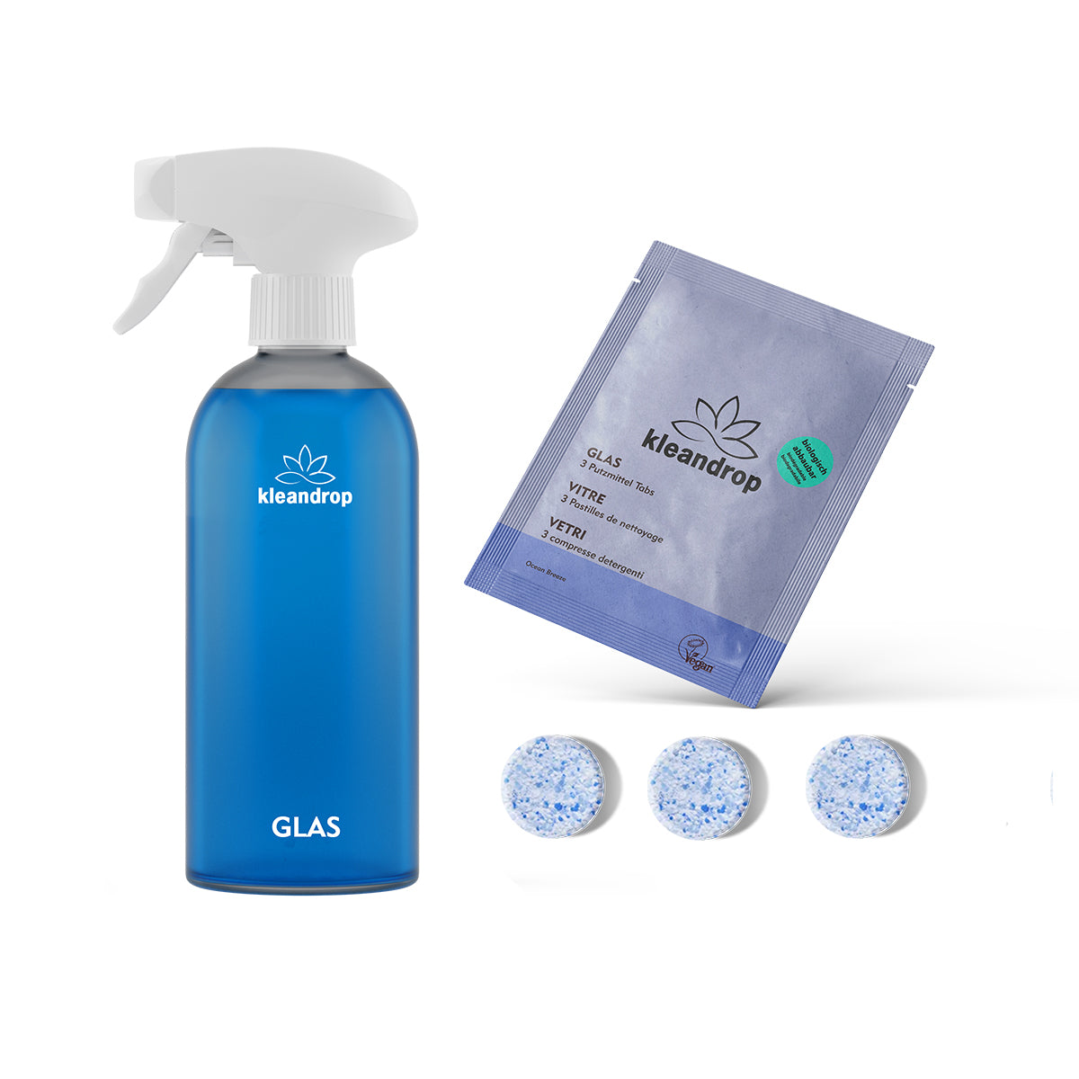 Glasreiniger, Starter-Set