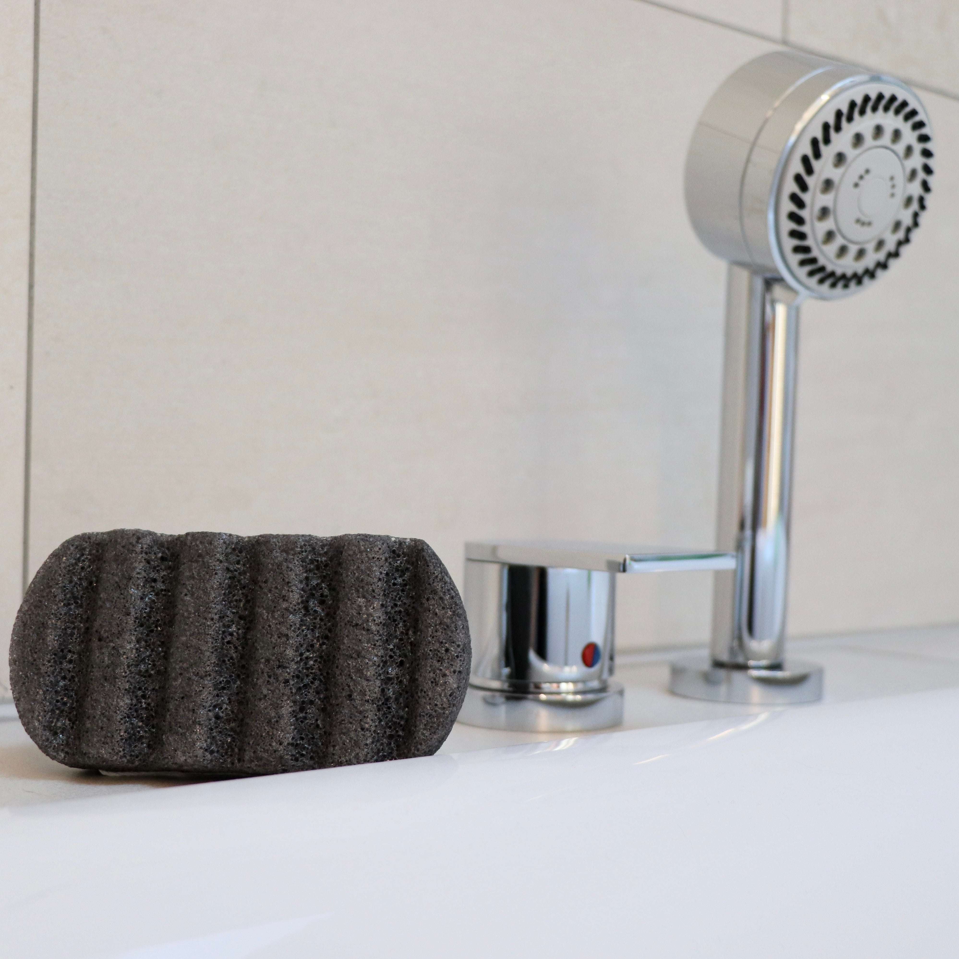 Konjac Körperschwamm, Bambuskohle