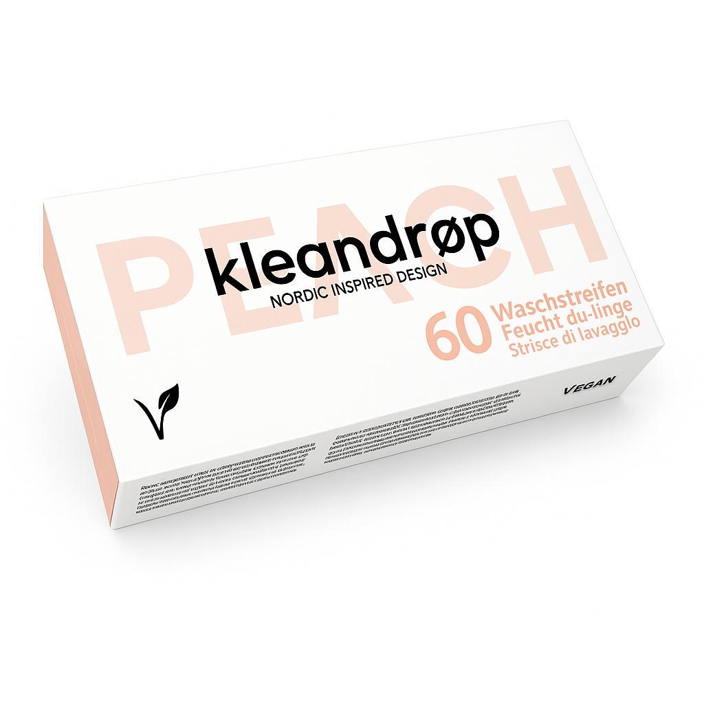 Waschstreifen Peach