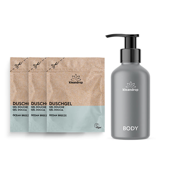 Coffret de démarrage gel douche - Océan, 3 pièces 