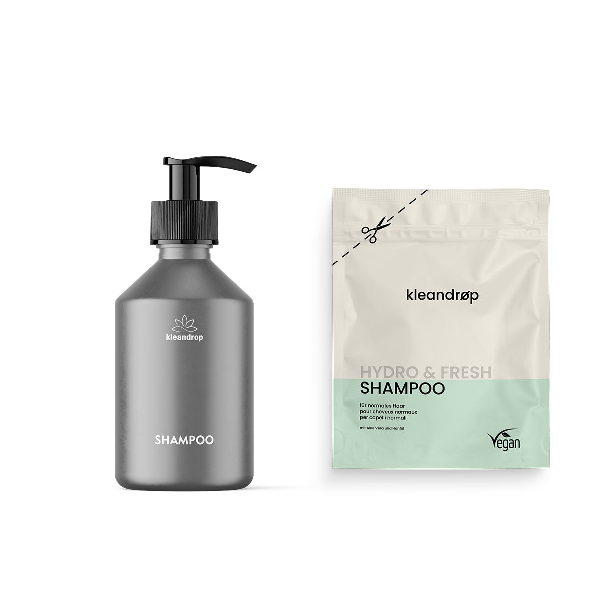 Coffret de départ pour shampoing 
